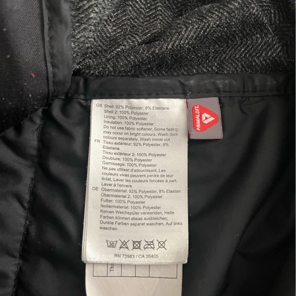 [L]Helly Hansen Women Astra Insulated Jacket Herringbone Pattern thumb hole - Picture 9 of 10